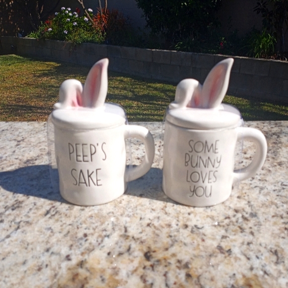 Bunny mug toppers - Picture 2 of 4